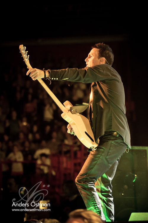 Konsertfoto - Pearl Jam Globen, Mike McCready - Fotograf Anders Östman