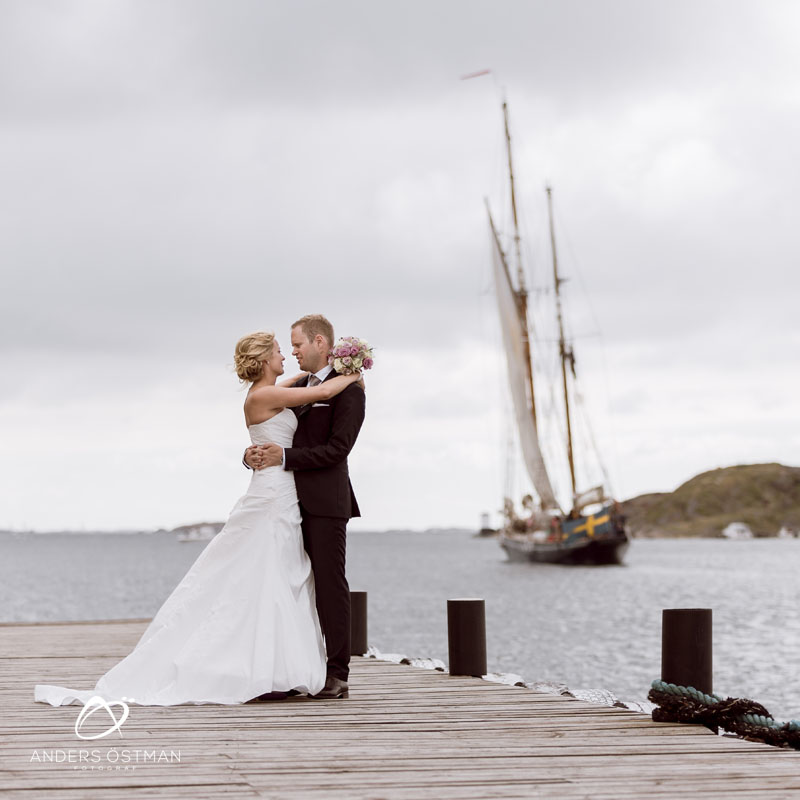 Bröllopsfoto Kyrkesund