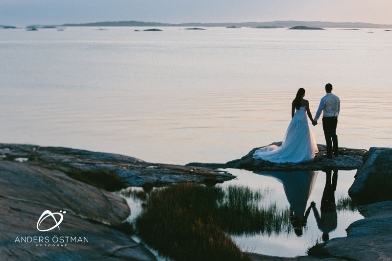 Trash-The-Dress-fotografering i Göteborg