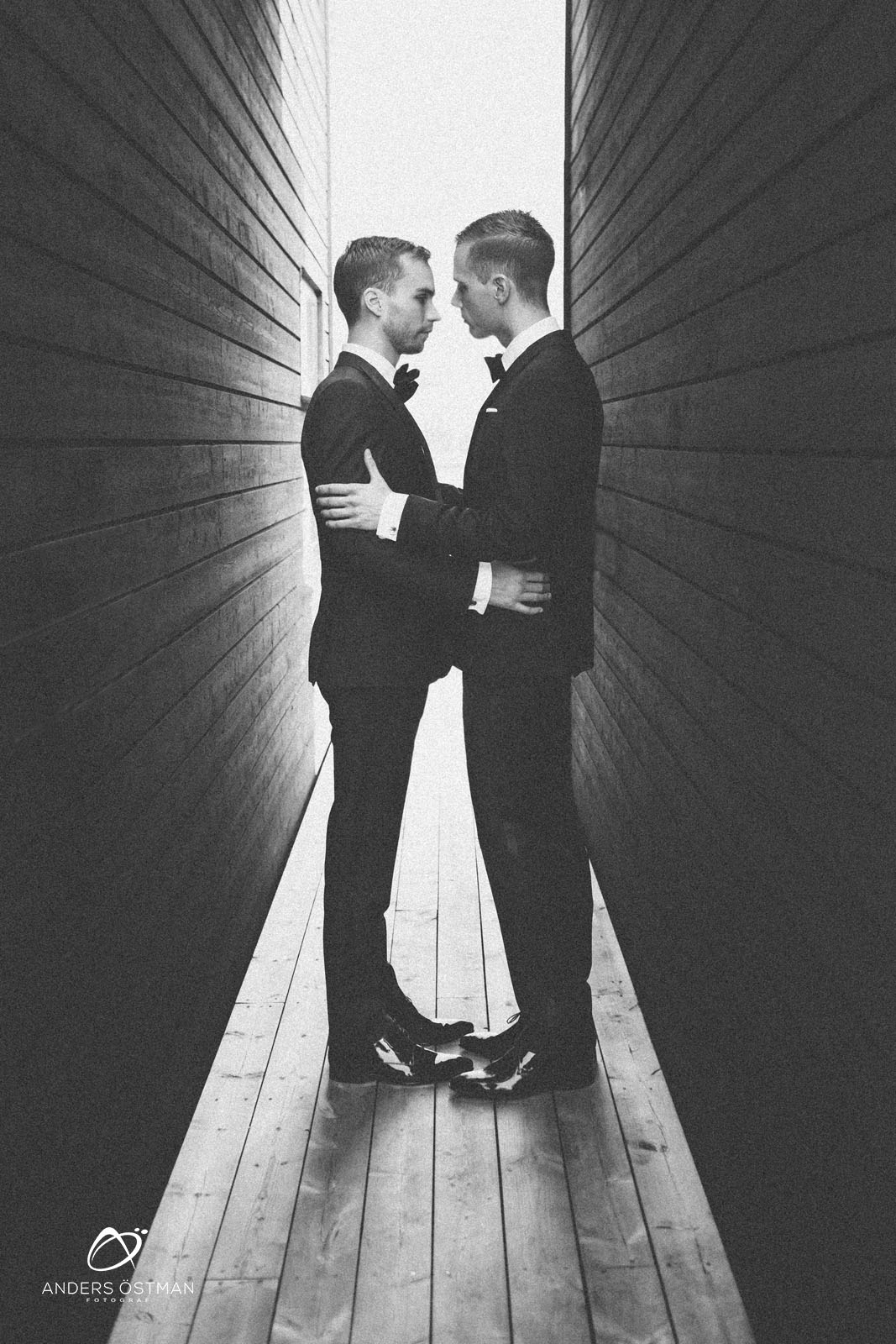 Bröllopsfotografering gaybröllop