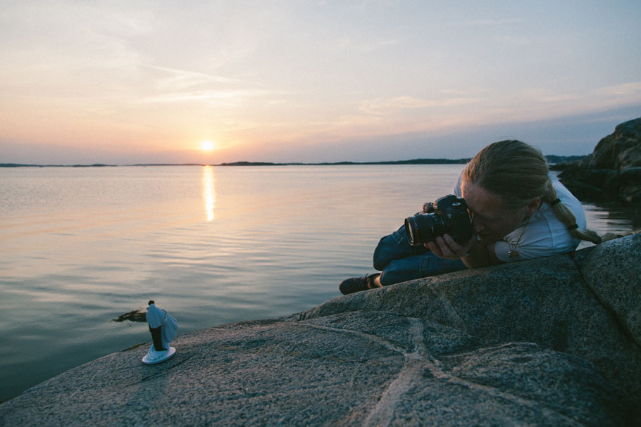 Bröllopsfotograf Anders Östman, Behind the scenes