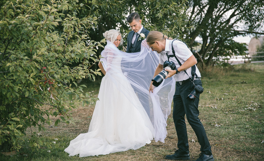 Bröllopsfotograf Anders Östman, Behind the scenes