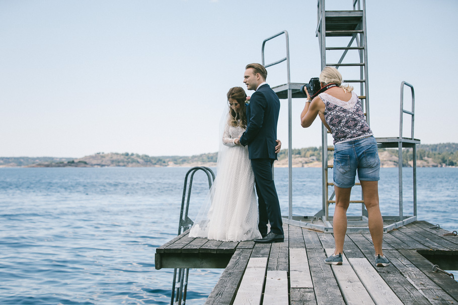 Bröllopsfotograf Anders Östman, Behind the scenes