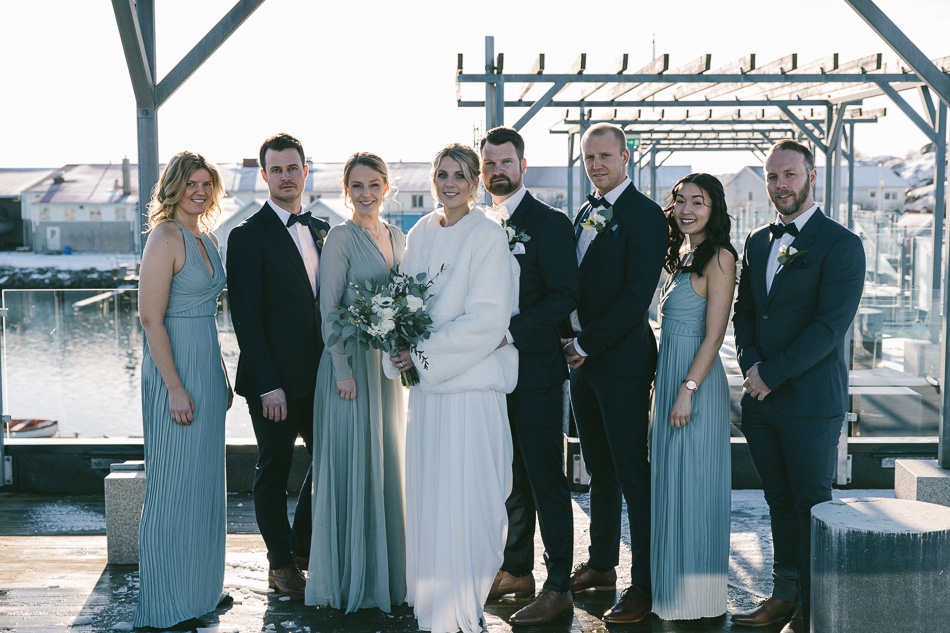 Johan & Isabella, Vinterbröllop, Klädesholmen, Fotograf Anders Östman