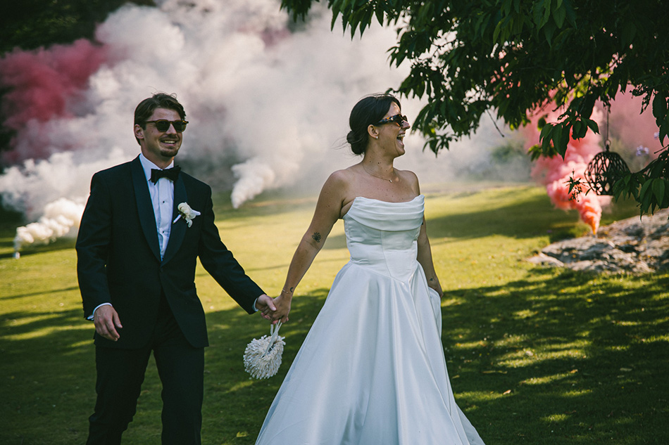 Bröllopsfoto Anders Östman, Villa Vanahem, Stenungsön, Sofia & Daniel